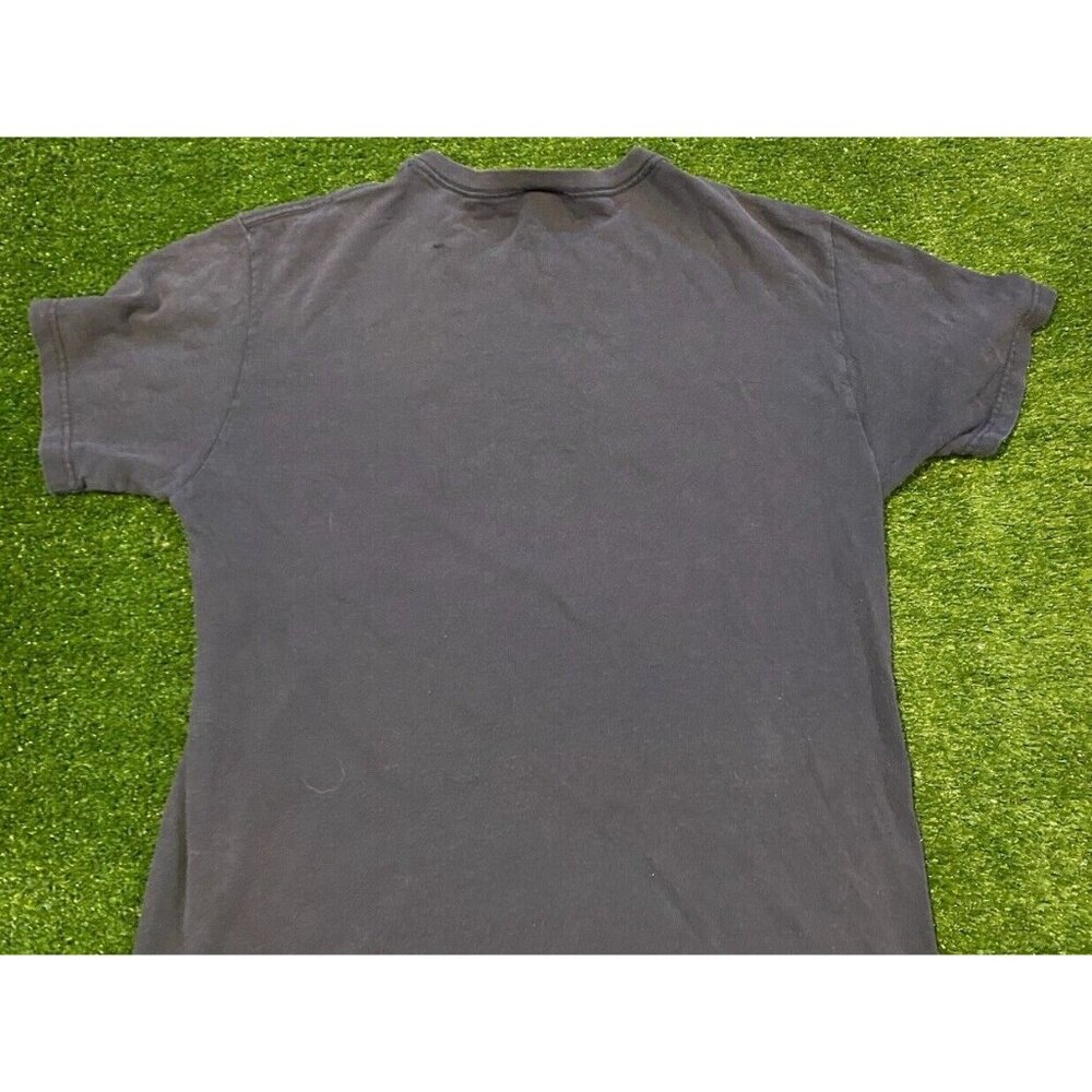 Majestic Atlanta Braves shirt mens medium Y2K blue adult unisex MLB baseball - Picture 7 of 9